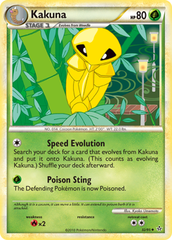 Kakuna z edície HS—Unleashed, karta č.32