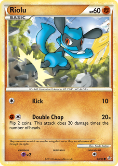Riolu z edície HS—Unleashed, karta č.60