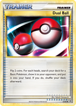 Dual Ball z edície HS—Unleashed, karta č.72