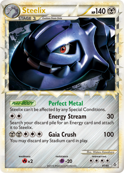 Steelix z edície HS—Unleashed, karta č.87
