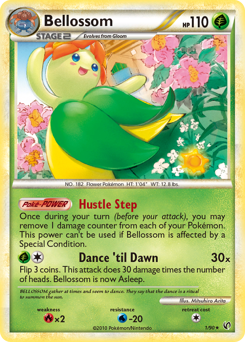 Bellossom z edície HS—Undaunted, karta č.1