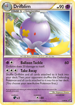 Drifblim z edície HS—Undaunted, karta č.12