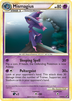 Mismagius z edície HS—Undaunted, karta č.19