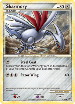 Skarmory z edície HS—Undaunted, karta č.21