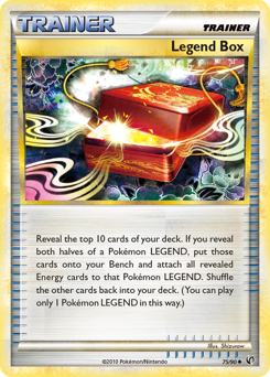 Legend Box z edície HS—Undaunted, karta č.75