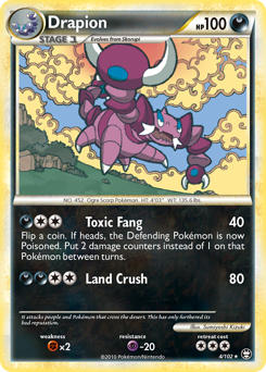 Drapion z edície HS—Triumphant, karta č.4
