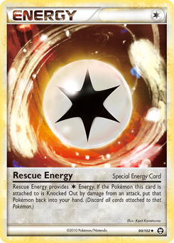 Rescue Energy z edície HS—Triumphant, karta č.90