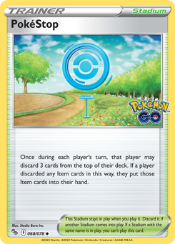 PokéStop z edície Pokémon GO, karta č.68