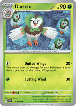 Dartrix z edície Shrouded Fable, karta č.4